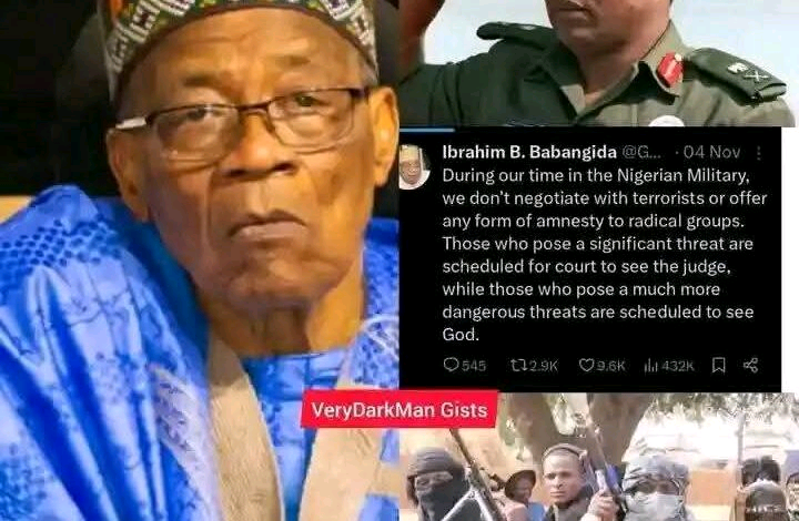REJOICE REJOINDER: To General Ibrahim Badamosi Babangida(IBB) On His Bold Call For Tinubu To Arrest Bandits Sympathizers, Including Sheikh Gumi