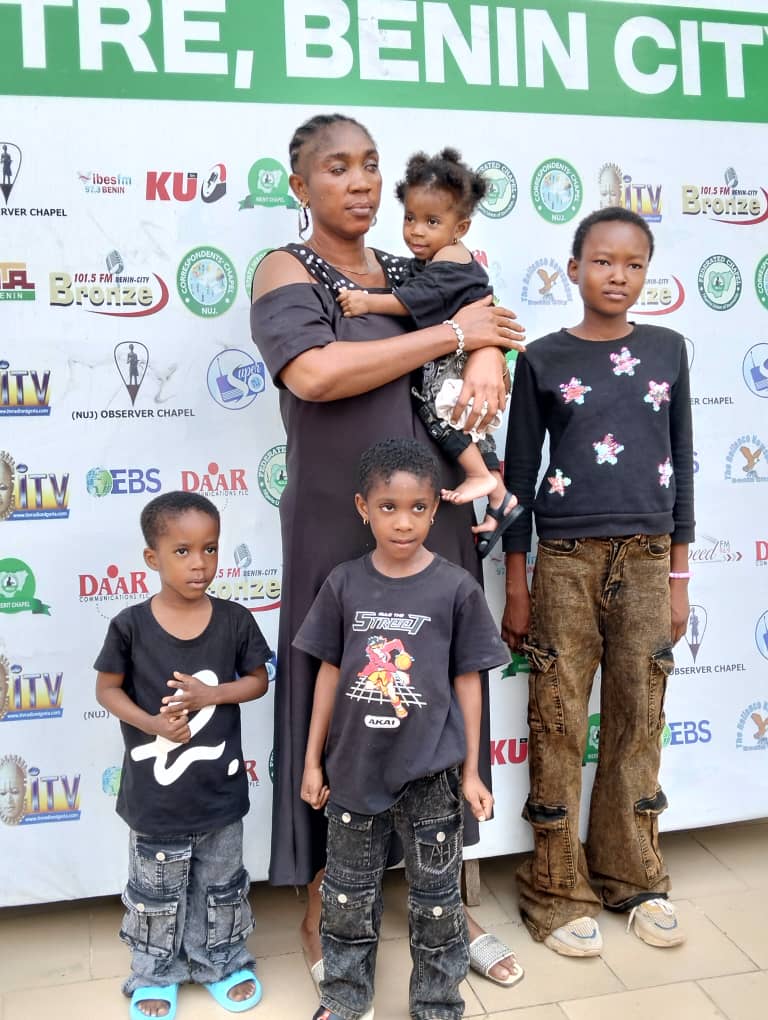 AGONY OF A BLIND WIDOW: Allegedly Made Blind Because Of Contract Award, Now Desperately Seeks Edo State Governor’s Assistance