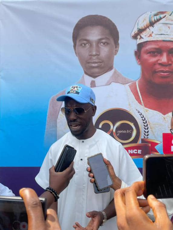 Engr.Kehinde Raji Celebrates 20th -Year Anniversary Of His Late Father,Chief Adebayo Ayoola Raji with A Bang