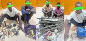 Amotekun Apprehends Five Suspects Over Theft,Conspiracy,Fraud In Osun